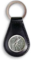 Vulcan Coin Keychain